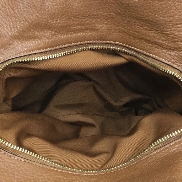 Coach Madison Phoebe cognac shoulder bag